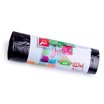 Мешки для мусора 30 л, черные, в рулоне 20 шт., ПНД, 6 мкм, 600х500 мм, Концепция Быта ЭкоДом, 601348 в Якутске Мешки для мусора 30 л, черные, в рулоне 20 шт., ПНД, 6 мкм, 600х500 мм, Концепция Быта ЭкоДом, 601348 в Якутске