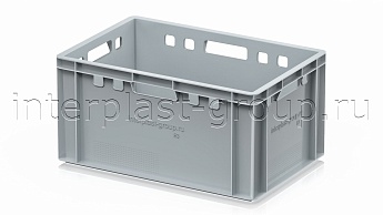 Ящик для мяса и колбасных изделий Е-3 серый в Якутске