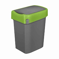 Контейнер для мусора Smart Bin 10 л (зеленый) 10 зеленый в Якутске Контейнер для мусора Smart Bin 10 л (зеленый) 10 зеленый в Якутске
