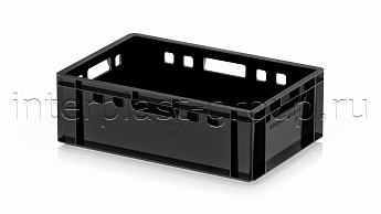 Ящик для мяса и колбасных изделий Е-2 черный в Якутске