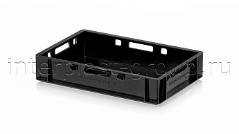 Ящик для мяса и колбасных изделий Е-1 черный в Якутске