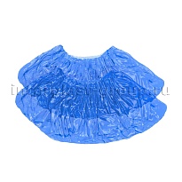 Бахилы голубые 2000 шт (1000 пар), 16 мкм, однослойные, с одной резинкой, Эконом в Якутске Бахилы голубые 2000 шт (1000 пар), 16 мкм, однослойные, с одной резинкой, Эконом в Якутске