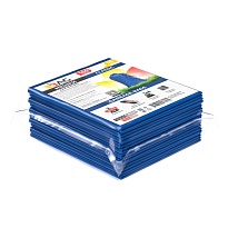 Мешки для мусора 160 л, синие, в пачке 10 шт., ПВД, 40 мкм, 900х1100 мм, i-Bag в Якутске