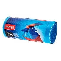 Мешки для мусора 35 л, с ушками, синие, в рулоне 30 шт., ПНД, 10,5 мкм, 640х500 мм, PACLAN Multitop, 600819 в Якутске Мешки для мусора 35 л, с ушками, синие, в рулоне 30 шт., ПНД, 10,5 мкм, 640х500 мм, PACLAN Multitop, 600819 в Якутске