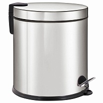 Ведро-контейнер для мусора урна с педалью LAIMA Classic Plus, 20 л, зеркальное в Якутске