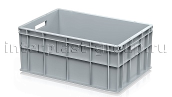 Ящик для молока, мяса, овощей и фруктов сплошной серый в Якутске Ящик для молока, мяса, овощей и фруктов сплошной серый в Якутске