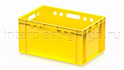 Ящик для мяса и колбасных изделий Е-3 желтый
