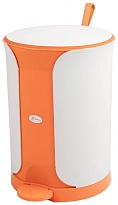 Контейнер для мусора Sтилъ с педалью 11 л оранжевый 11 оранжевый в Якутске